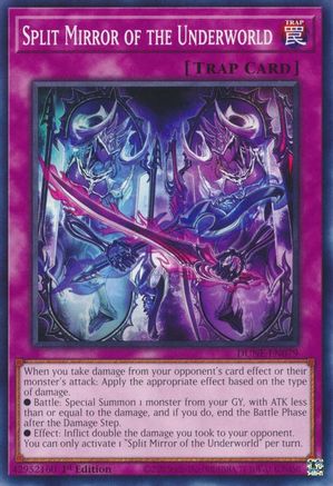 Split Mirror of the Underworld (DUNE-EN079) - Duelist Nexus 1st Edition