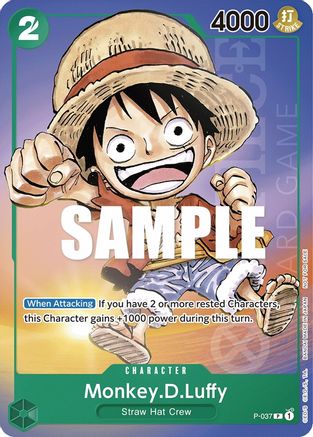Monkey.D.Luffy (Gen Con 2023) (P-037) - One Piece Promotion Cards