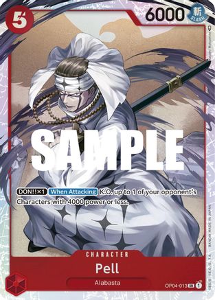 Pell (OP04-013) - Kingdoms of Intrigue