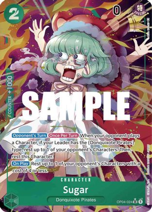 Sugar (Alternate Art) (OP04-024) - Kingdoms of Intrigue