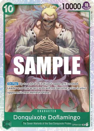 Donquixote Doflamingo (031) (OP04-031) - Kingdoms of Intrigue
