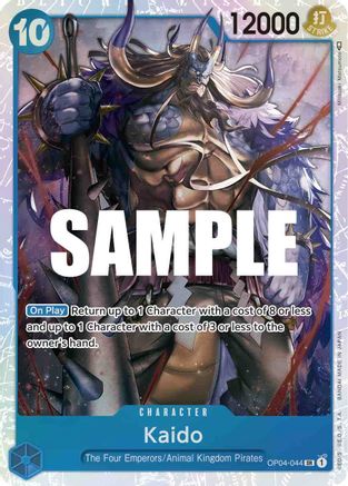 Kaido (OP04-044) - Kingdoms of Intrigue