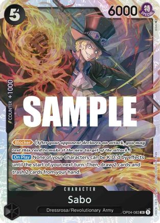 Sabo (OP04-083) - Kingdoms of Intrigue