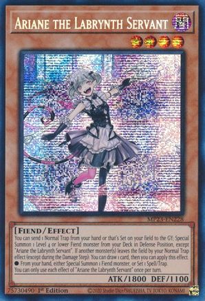 Ariane the Labrynth Servant (MP23-EN228) - 25th Anniversary Tin: Dueling Heroes Mega Pack 1st Edition