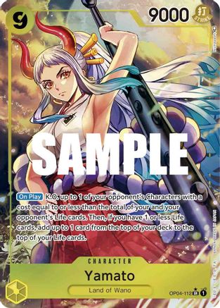 Yamato (Alternate Art) (OP04-112) - Kingdoms of Intrigue