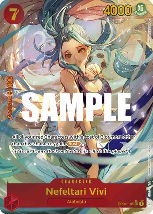 Nefeltari Vivi (118) (Alternate Art) (OP04-118) - Kingdoms of Intrigue