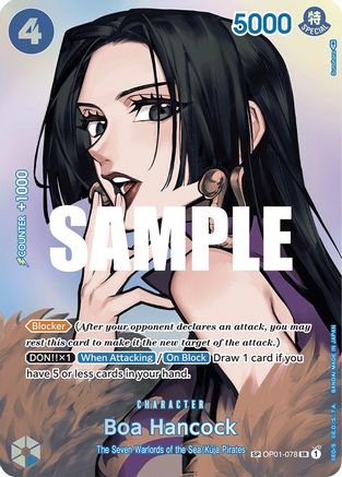 Boa Hancock (SP) (OP01-078) - Kingdoms of Intrigue
