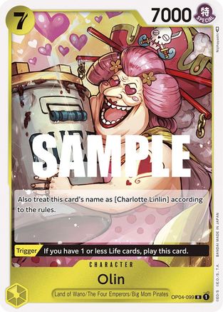 Olin (OP04-099) - Kingdoms of Intrigue
