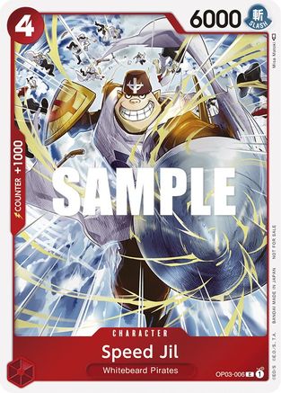 Speed Jil (Dash Pack) (OP03-006) - Kingdoms of Intrigue