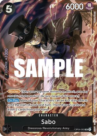 Sabo (Sealed Battle 2023 Vol. 1) (OP04-083) - One Piece Promotion Cards