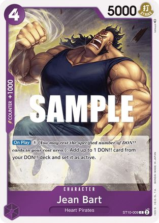 Jean Bart (ST10-009) - Ultra Deck: The Three Captains
