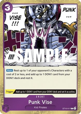 Punk Vise (ST10-017) - Ultra Deck: The Three Captains