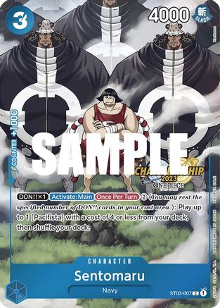 Sentomaru (CS 2023 Celebration Pack) (ST03-007) - One Piece Promotion Cards