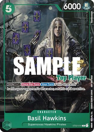 Basil Hawkins (CS 2023 Top Players Pack) (ST02-010) - One Piece Promotion Cards