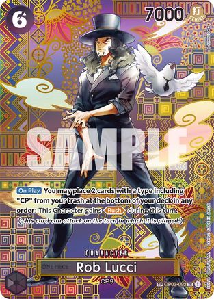 Rob Lucci (092) (SP) (OP03-092) - Awakening of the New Era