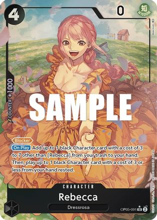Rebecca (Alternate Art) (OP05-091) - Awakening of the New Era