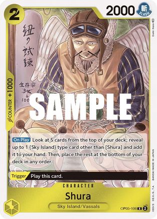 Shura (OP05-106) - Awakening of the New Era