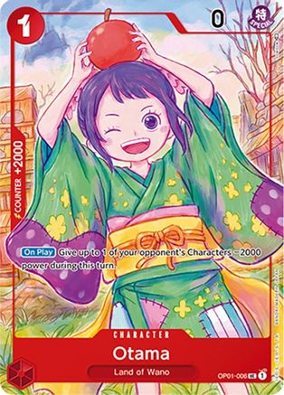 Otama (Japanese 1st Anniversary Set) (OP01-006) - One Piece Promotion Cards