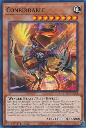 Conbirdable (PHNI-EN084) - Phantom Nightmare 1st Edition