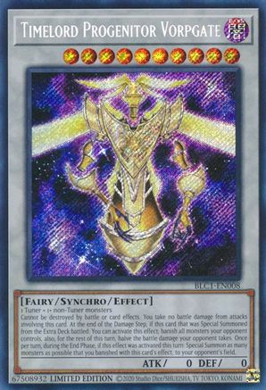 Timelord Progenitor Vorpgate (BLC1-EN008) - Battles of Legend: Chapter 1 Limited