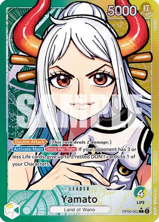 Yamato (Alternate Art) (OP06-022) - Wings of the Captain