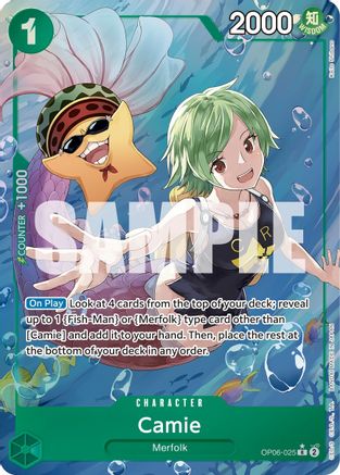 Camie (Alternate Art) (OP06-025) - Wings of the Captain