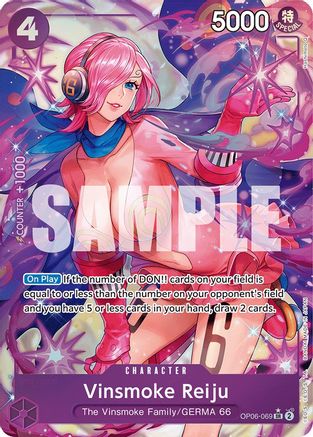 Vinsmoke Reiju (069) (Alternate Art) (OP06-069) - Wings of the Captain