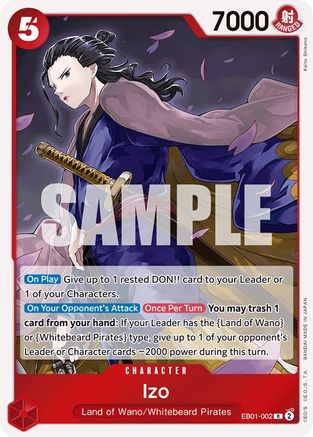 Izo (EB01-002) - Booster supplémentaire : Collection commémorative