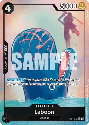 Laboon (048) (Alternate Art) (EB01-048) - Extra Booster: Memorial Collection