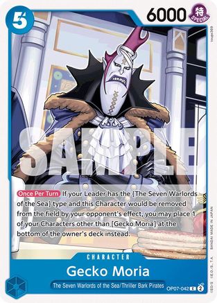 Gecko Moria (042) (OP07-042) - 500 ans dans le futur