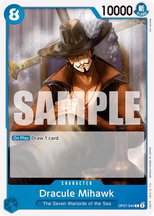 Dracule Mihawk (OP07-044) - 500 ans dans le futur
