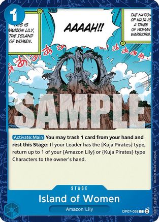 Île aux femmes (OP07-058) - 500 ans dans le futur