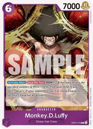Monkey.D.Luffy (073) (OP07-073) - 500 Years in the Future