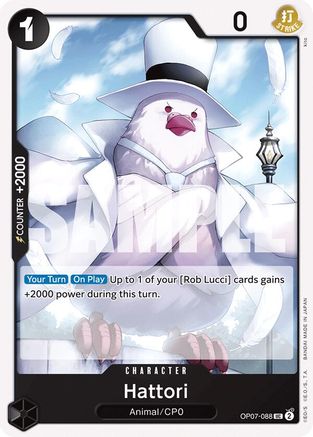 Hattori (OP07-088) - 500 ans dans le futur