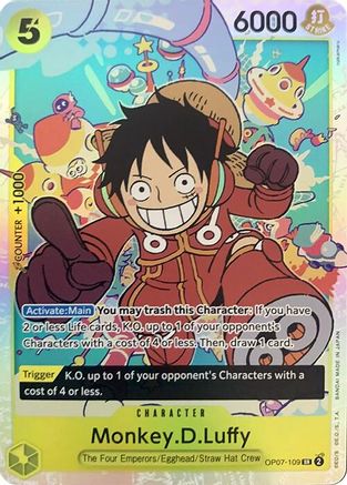 Monkey.D.Luffy (109) (OP07-109) - 500 ans dans le futur