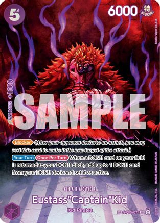 Eustass"Captain"Kid (SP) (OP05-074) - 500 ans dans le futur