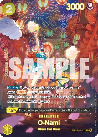 O-Nami (SP) (OP06-101) - 500 ans dans le futur