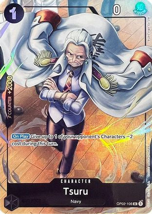 Tsuru (Collection de cartes Premium - Meilleure sélection Vol. 1-) (OP02-106) - Cartes de promotion One Piece