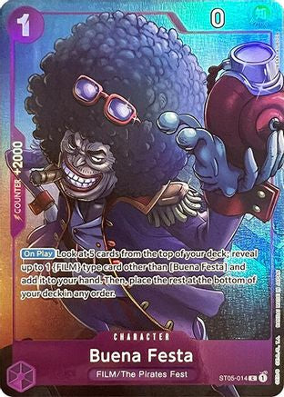 Buena Festa (Collection de cartes Premium - Meilleure sélection Vol. 1-) (ST05-014) - Cartes de promotion One Piece