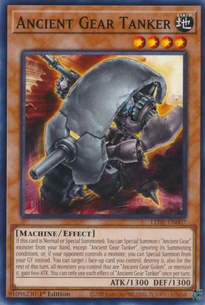 Ancient Gear Tanker (LEDE-EN007) - Legacy of Destruction 1ère édition