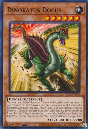 Dinovatus Docus (LEDE-EN030) - Legacy of Destruction 1ère édition