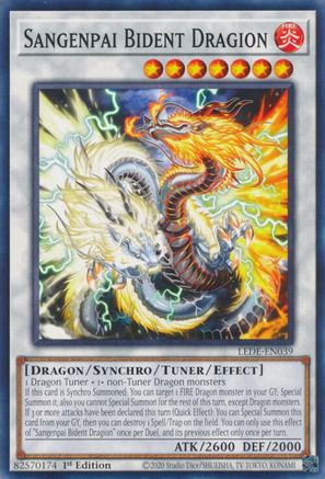 Sangenpai Bident Dragion (LEDE-EN039) - Legacy of Destruction 1ère édition
