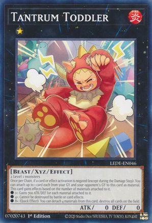 Tantrum Toddler (LEDE-EN046) - Legacy of Destruction 1ère édition