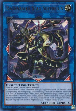 Ragnaraika Stag Sovereign (LEDE-EN050) - Legacy of Destruction 1ère édition