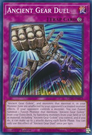 Ancient Gear Duel (LEDE-EN072) - Legacy of Destruction 1ère édition