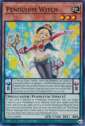 Pendulum Witch (LEDE-EN098) - Legacy of Destruction 1ère édition