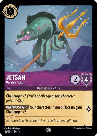Jetsam - "Bébé" d'Ursula (46/204) Feuille froide - Le retour d'Ursulas
