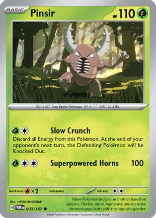 Pinsir 3/167 - SV06 Mascarade du Crépuscule