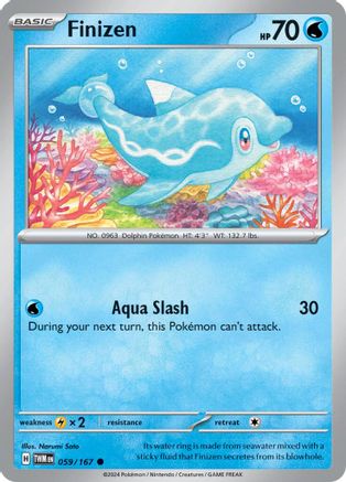 Finizen 59/167 - SV06 Twilight Masquerade Holofoil inversé