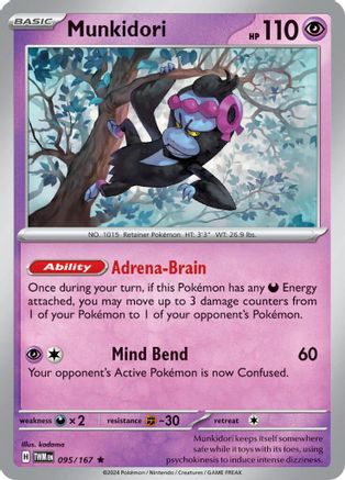 Munkidori 95/167 - SV06 Holofoil inversé Twilight Masquerade
